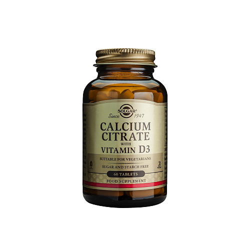 Solgar Calcium Citrate With Vitamin D3