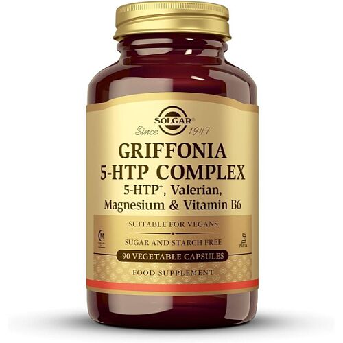 Solgar Griffonia 5-HTP Complex 100mg 90 Φυτικές Κάψουλες