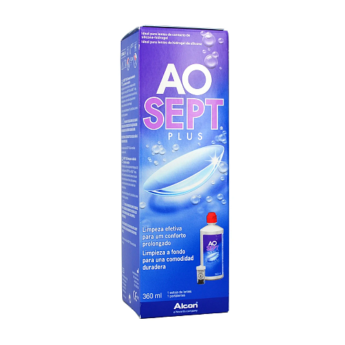 Alcon Aosept Plus Υγρό Φακών Επαφής 360ml