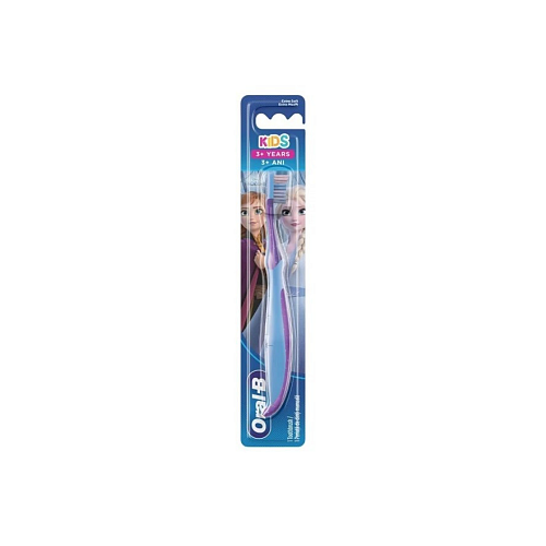 Oral B Kids Παιδική Οδοντόβουρτσα Frozen Μπλε 3+ Ετών Πολύ Μαλακή 1 Τεμάχιο
