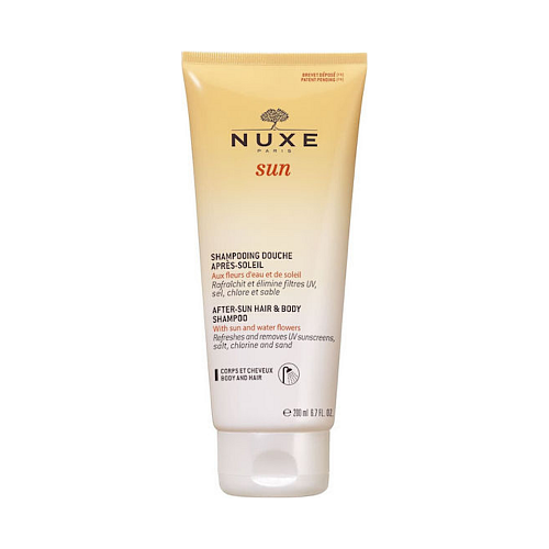 Nuxe After-sun Hair & Body Shampoo Αφρόλουτρο για Μαλλιά & Σώμα 200ml
