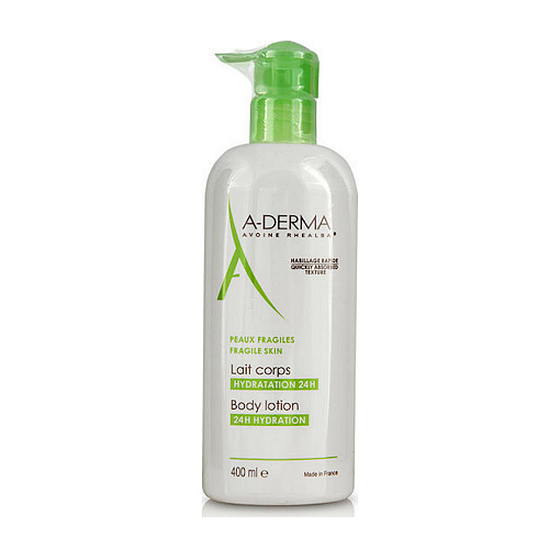 A-Derma 24h Hydration Ενυδατική Lotion Ανάπλασης για Ξηρές & Ευαίσθητες Επιδερμίδες 400ml