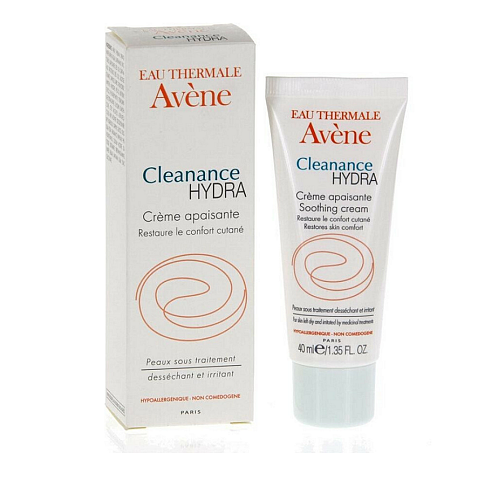 Eau Thermale Avène Cleanance Hydra 24ωρη Ενυδατική Κρέμα Προσώπου Ημέρας κατά της Ερυθρότητας 40ml