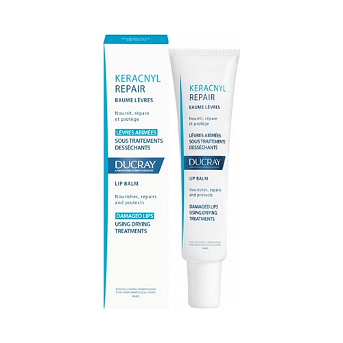 Ducray Keracnyl Repair Lip Balm για Σκασμένα Χείλη 15ml