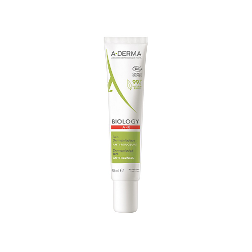 A-Derma Biology AR 24ωρη Κρέμα Προσώπου κατά της Ακμής & της Ερυθρότητας με Aloe Vera 40ml