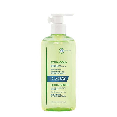 Ducray Extra Gentle Σαμπουάν Ενυδάτωσης για Εύθραυστα Μαλλιά 400ml