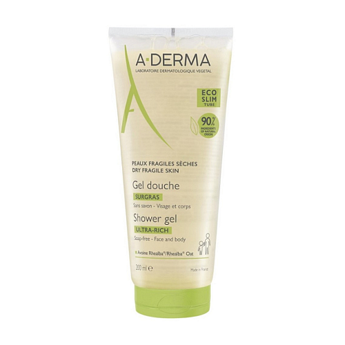 A-Derma Ultra Rich Αφρόλουτρο σε Gel 200ml