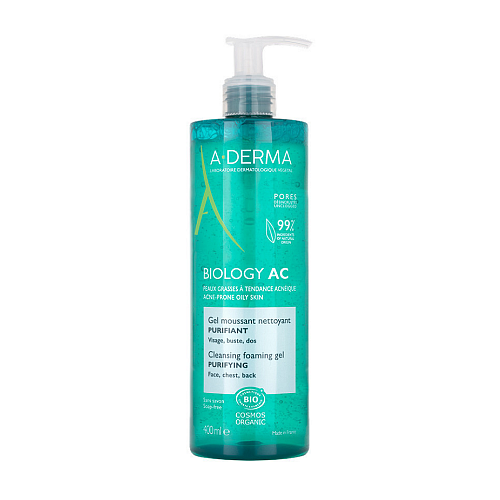A-Derma Biology Ac Gel Καθαρισμού Προσώπου