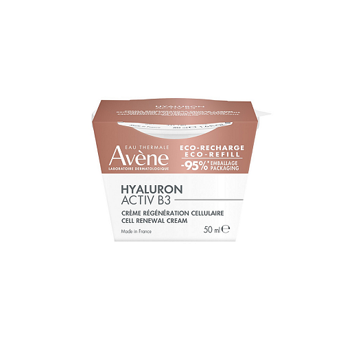 Eau Thermale Avène Hyaluron Activ B3 Refill Κρέμα Προσώπου για Αντιγήρανση & Σύσφιξη με Υαλουρονικό Οξύ & Νιασιναμίδη 50ml