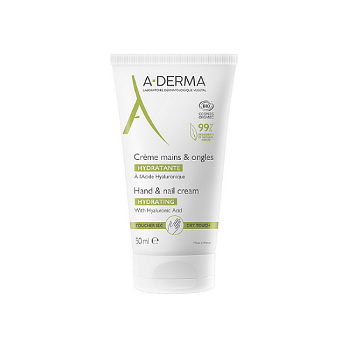 A-Derma Les Indispensables - Ενυδατική κρέμα χεριών & νυχιών 50ml