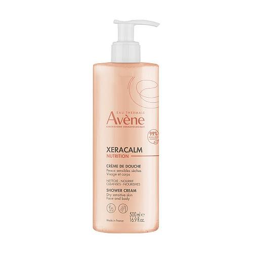 Avene Xeracalm Nutrition Κρεμοντούς για Καθαρισμό & Ενυδάτωση, 500ml