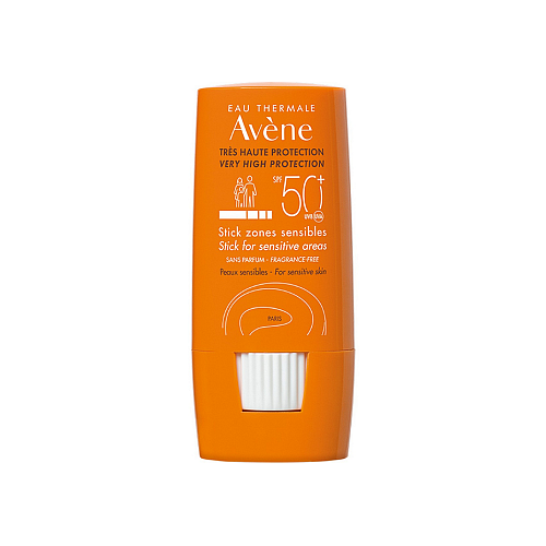 Eau Thermale Avène Zones Sensibles Αδιάβροχο Αντηλιακό Stick Προσώπου SPF50 8gr