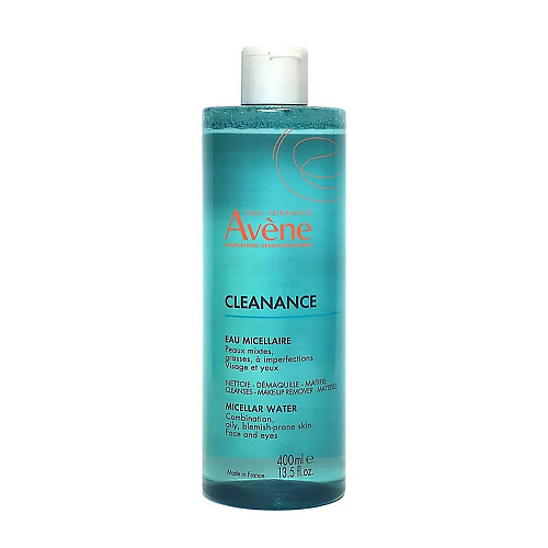 Eau Thermale Avène Micellar Water Αφαίρεσης Μακιγιάζ Προσώπου για Ακνεϊκές Επιδερμίδες 400ml