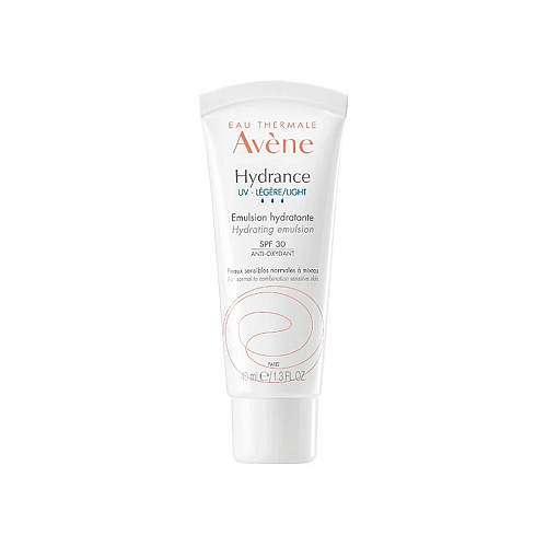 Eau Thermale Avène Hydrance UV Light 24ωρο Ενυδατικό & Ρυθμιστικό Γαλάκτωμα Προσώπου Ημέρας με SPF30 40ml