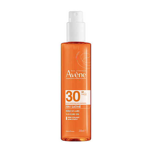 Eau Thermale Avène Huile Solaire Αδιάβροχο Αντηλιακό Λάδι για το Σώμα SPF30 σε Spray 200ml