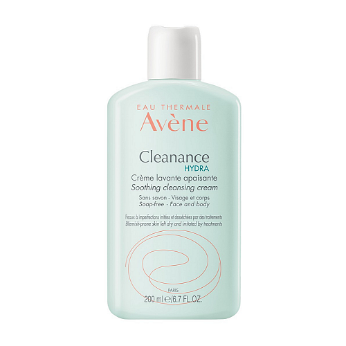 Eau Thermale Avène Cleanance Hydra Κρέμα Καθαρισμού Προσώπου 200ml
