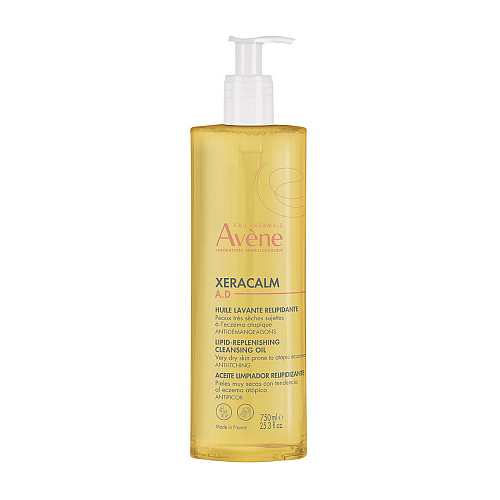 Eau Thermale Avène Xeracalm A.d Λάδι Καθαρισμού για το Πρόσωπο & το Σώμα Κατάλληλο για Ατοπική Επιδερμίδα 750ml