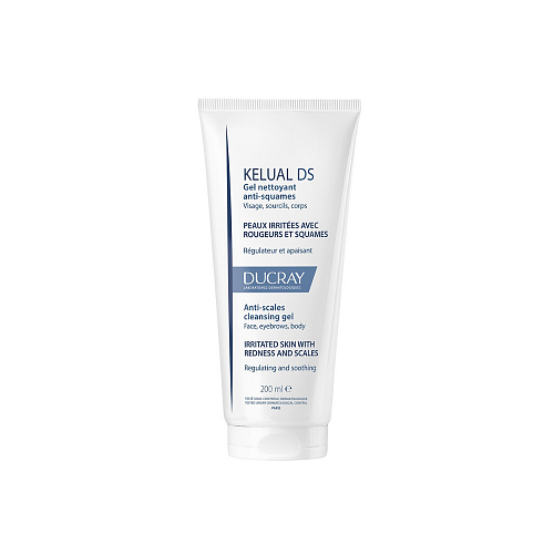 DUCRAY - KELUAL DS Ζελ καθαρισμού κατά των λεπιών, 200ml