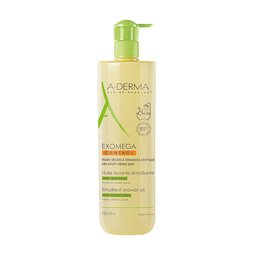 A-Derma Exomega Control Λάδι Καθαρισμού για το Πρόσωπο Κατάλληλο για Ατοπική Επιδερμίδα 750ml
