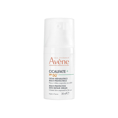Eau Thermale Avène Cicalfate+ 24ωρη Ενυδατική & Αναπλαστική Κρέμα Προσώπου Ημέρας με SPF50 με Πανθενόλη 30ml