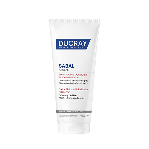 Ducray Sabal Argeal Σαμπουάν Αναδόμησης/Θρέψης & Όγκου για Λιπαρά Μαλλιά 150ml
