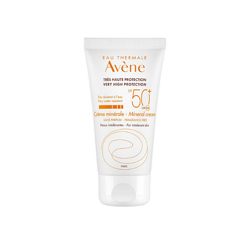 Eau Thermale Avène Mineral Mineral Αντηλιακή Κρέμα Προσώπου SPF50+ 50ml