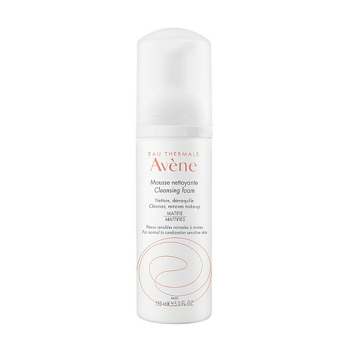 Eau Thermale Avène Mousse Nettoyante Αφρός Αφαίρεσης Μακιγιάζ Προσώπου 150ml