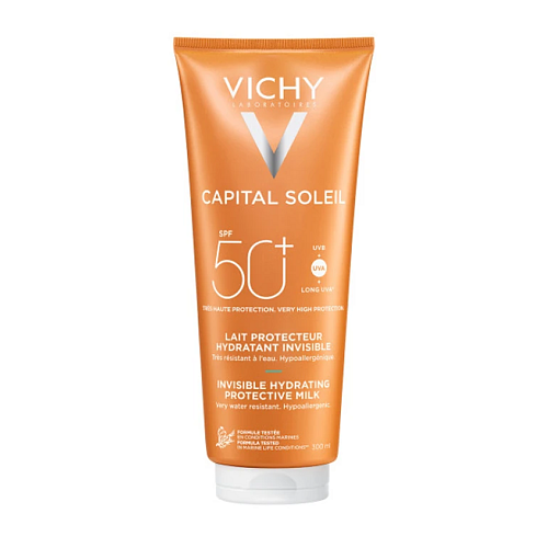 Vichy Capital Soleil Αδιάβροχη Αντηλιακή Κρέμα για το Σώμα SPF50 300ml