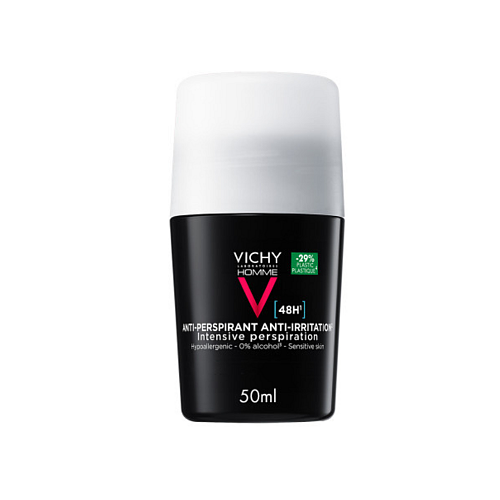 Vichy Homme Anti-Irritation 48hr Αποσμητικό 48h σε Roll-On 50ml