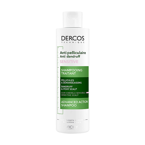 Vichy Dercos Anti Dandruff Sensitive Σαμπουάν για Ευαίσθητο Τριχωτό κατά της Πιτυρίδας & της Ξηροδερμίας για Όλους τους Τύπους Μαλλιών 200ml