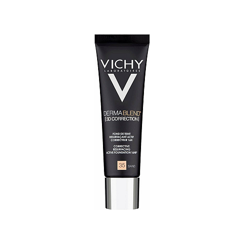 Vichy Dermablend 3d Correction Liquid Foundation 35 Sand 30ml