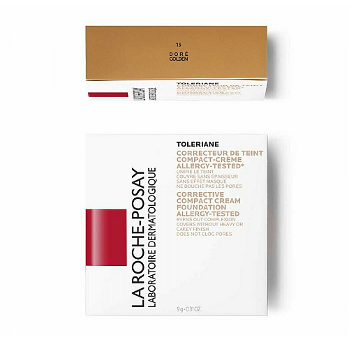 La Roche Posay Toleriane Teint Compact Foundation SPF25 15 Dore 9.5gr