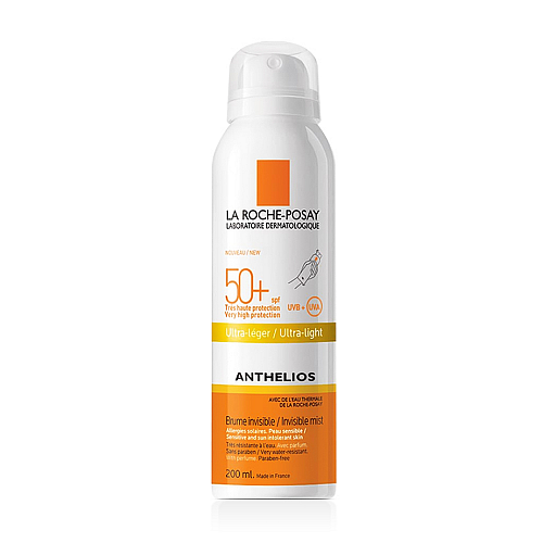 La Roche Posay Anthelios XL Invisible Mist Ultra Light Αδιάβροχο Αντηλιακό Mist για το Σώμα SPF50 200ml