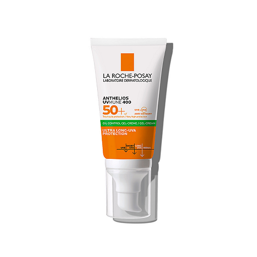 La Roche Posay Anthelios UVmune 400 Oil Control Αδιάβροχη Αντηλιακή Κρέμα Προσώπου SPF50 50ml