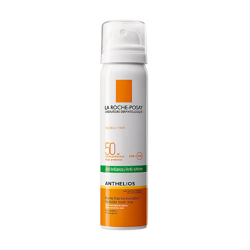 La Roche Posay Anthelios Anti Brillance Ultra Αδιάβροχο Αντηλιακό Mist Προσώπου SPF50 75ml