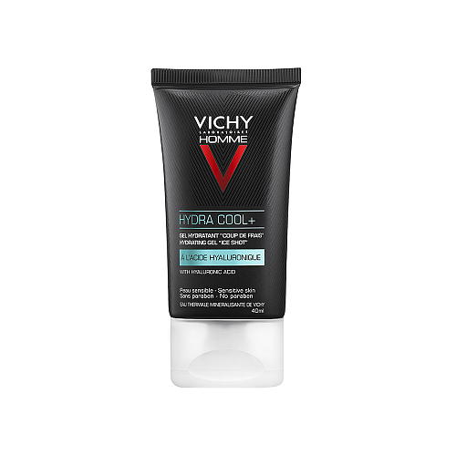 Vichy Homme Hydra Cool+ 48ωρο Ενυδατικό Ανδρικό Gel Προσώπου με Υαλουρονικό Οξύ 50ml