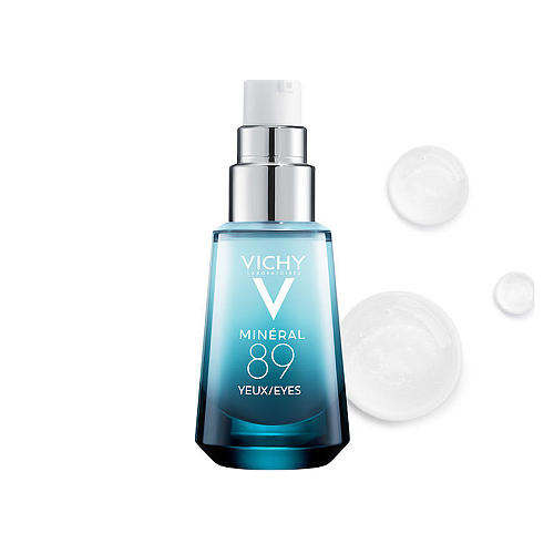 Vichy Mineral 89 Κρέμα Ματιών για Ενυδάτωση , Μαύροι Κύκλοι & Σακούλες 15ml