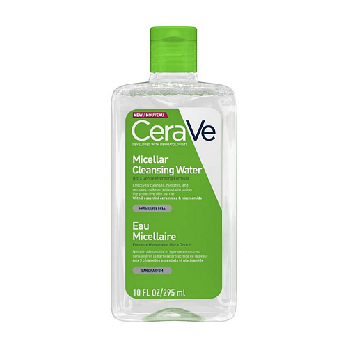 CeraVe Hydrating Micellar Water Αφαίρεσης Μακιγιάζ Προσώπου & Ματιών 295ml
