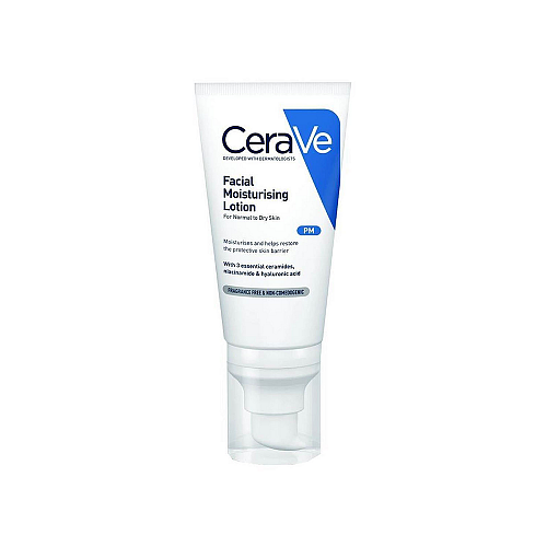 CeraVe PM Light 24ωρη Ενυδατική Λοσιόν Προσώπου Νυκτός με Υαλουρονικό Οξύ & Νιασιναμίδη 52ml