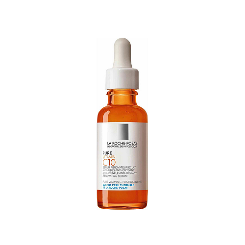 La Roche Posay Pure Vitamin C10 Αντιγηραντικό Serum Προσώπου με Βιταμίνη C & Σαλικυλικό Οξύ για Αποτοξίνωση & Λάμψη 30ml
