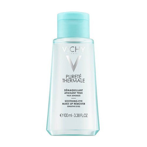 Vichy Purete Thermale Soothing Υγρό Αφαίρεσης Μακιγιάζ Ματιών 100ml