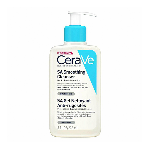 CeraVe SA Smoothing Gel Καθαρισμού Προσώπου 236ml