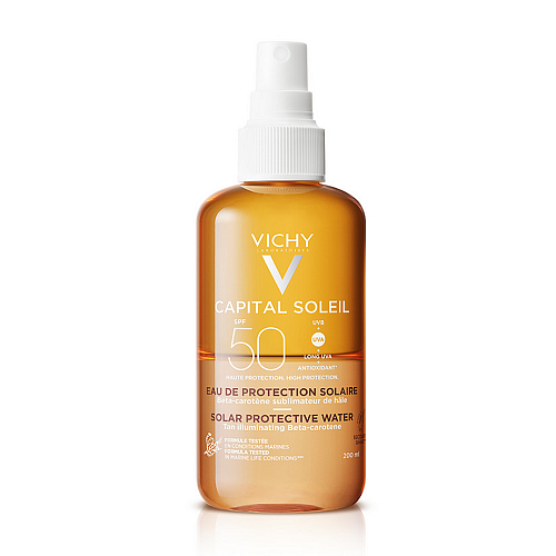 Vichy Capital Soleil Αδιάβροχη Αντηλιακή Λοσιόν για το Σώμα SPF50 σε Spray 200ml