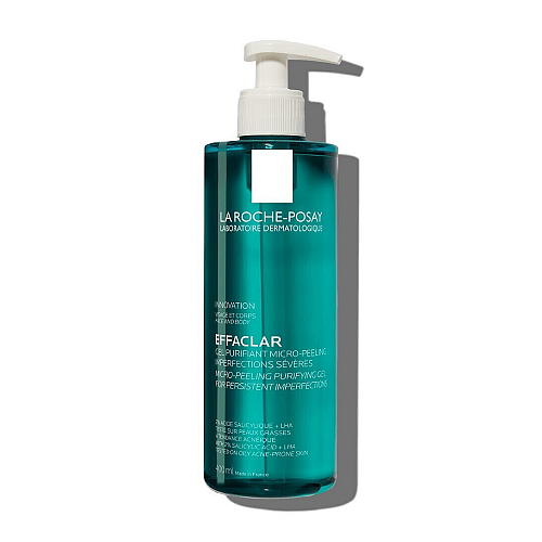 La Roche Posay Effaclar Micro-Peeling Gel Καθαρισμού Προσώπου για Ακνεϊκές Επιδερμίδες 400ml