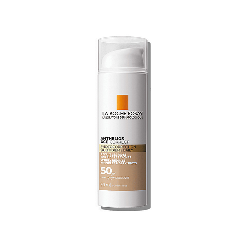 La Roche Posay Anthelios Age Correct Αντηλιακή Κρέμα Προσώπου SPF50 με Χρώμα 50ml