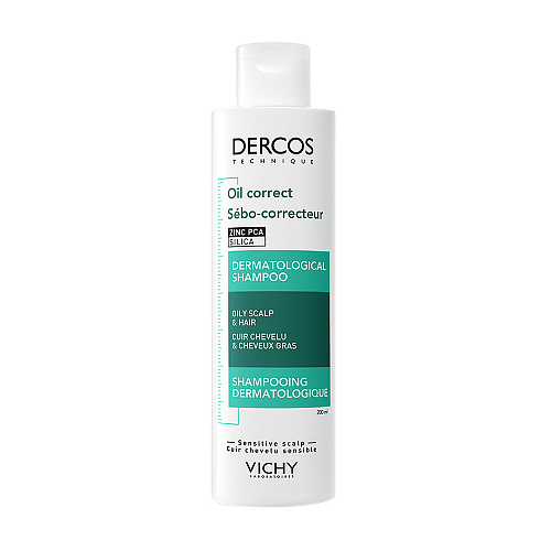 Vichy Dercos Oil Control Σαμπουάν κατά της Πιτυρίδας για Λιπαρά Μαλλιά 200ml