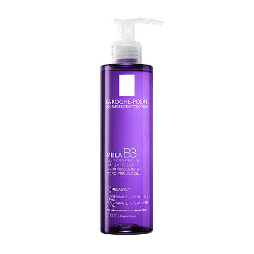 La Roche Posay Mela B3 Micro-Peeling Gel Καθαρισμού και Απολέπισης Προσώπου για Διόρθωση των Κηλίδων με Melasyl, 200ml