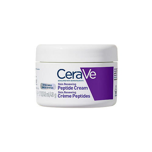 CeraVe Skin Renewing Κρέμα Προσώπου Νυκτός για Ενυδάτωση & Ανάπλαση με Υαλουρονικό Οξύ & Ceramides 48gr