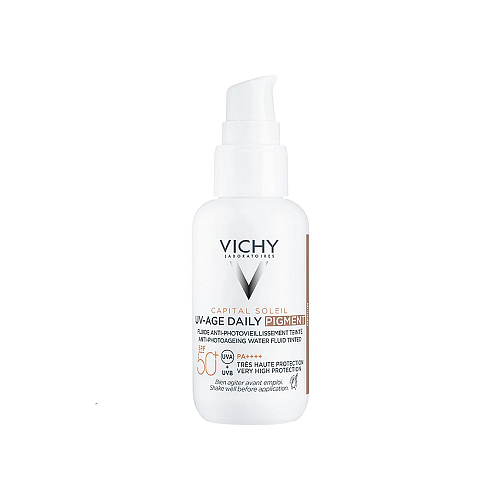 Vichy UV-Age Daily Pigment Medium Spf50+ Αντηλιακό Προσώπου Κατά της Φωτογήρανσης με Medium Απόχρωση Πολύ Υψηλής Προστασίας, 40ml