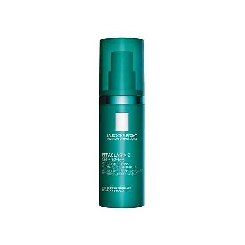 La Roche Posay Effaclar A.Z. Ενυδατικό & Αντιγηραντικό Gel-Κρέμα Προσώπου κατά της Ακμής με Αζελαϊκό, Σαλικυλικό & Υαλουρονικό Οξύ 40ml